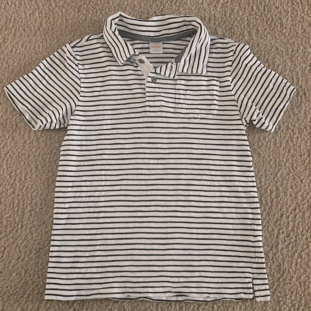 Gymboree boys 8 navy polo